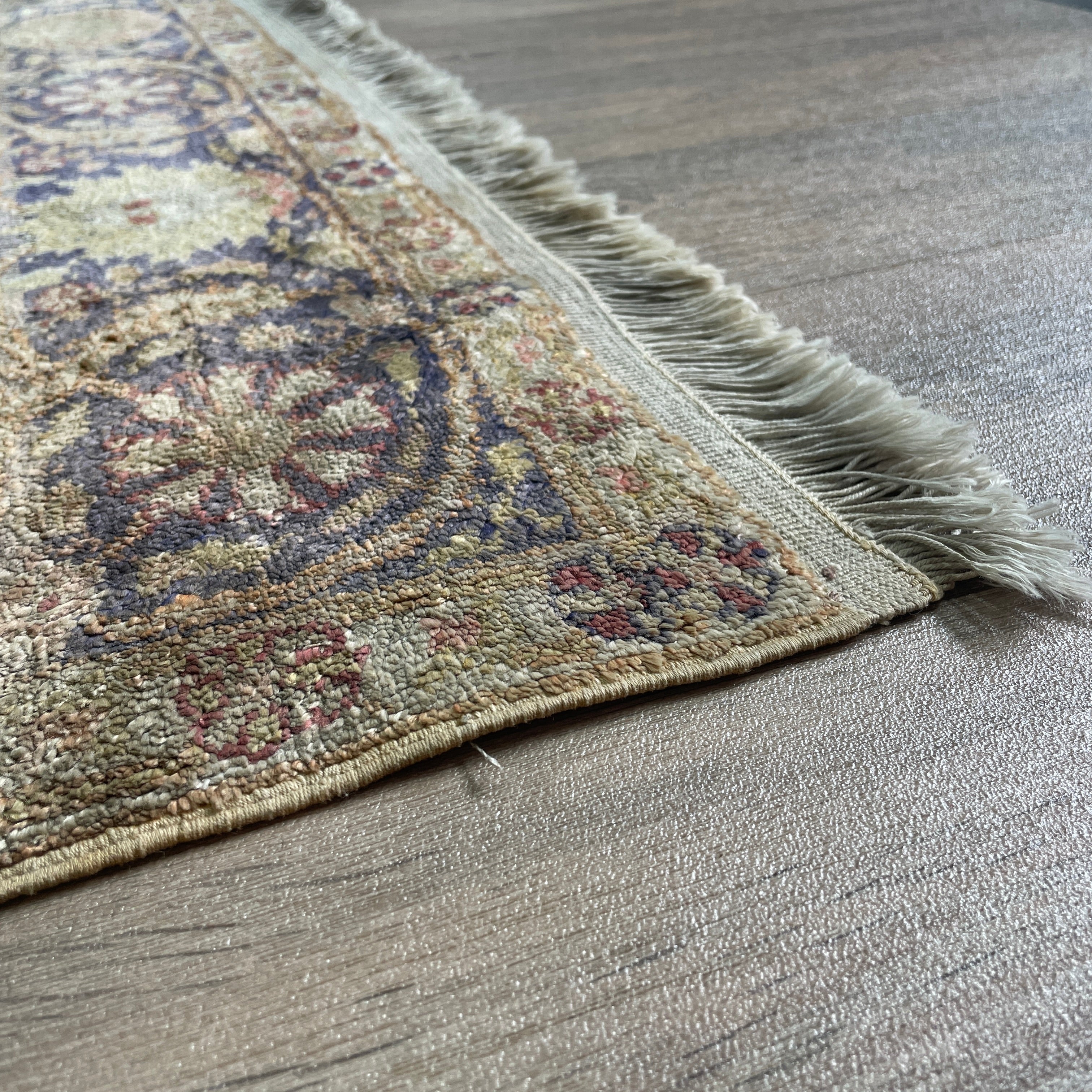 306 x 196 cm | Anatolian Kayseri Silk Rug (Antique 1950) - Khorasan Rugs