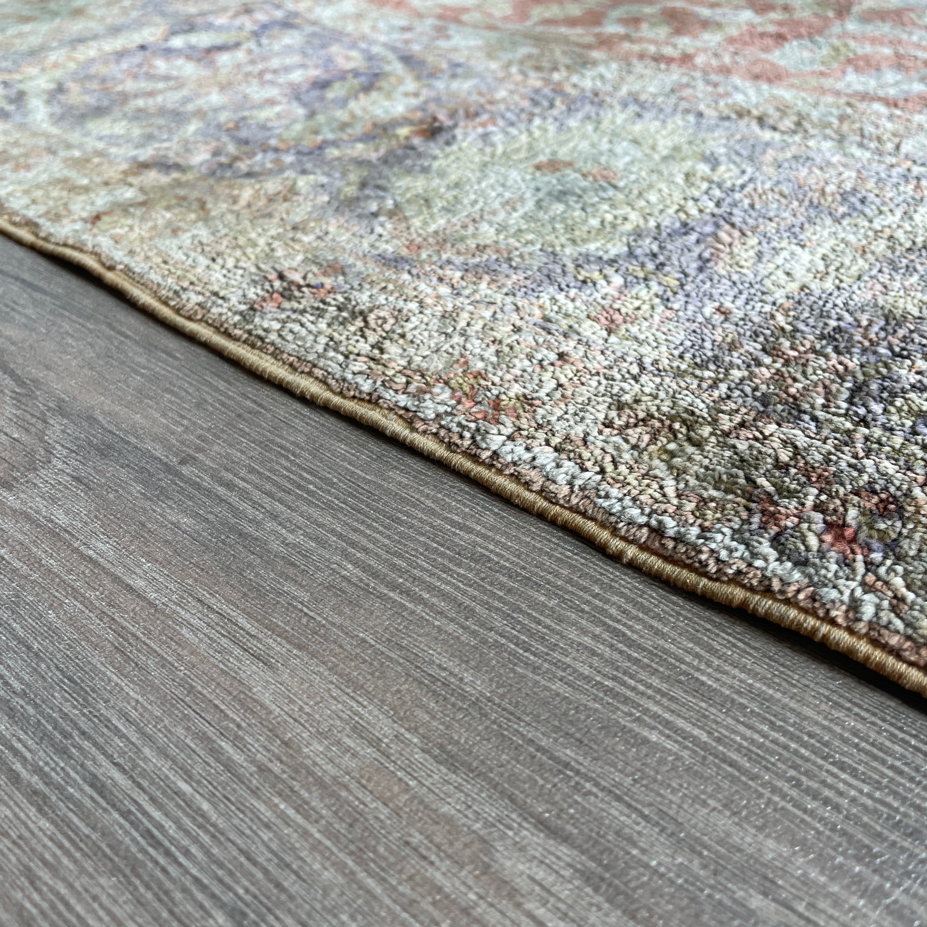 306 x 196 cm | Anatolian Kayseri Silk Rug (Antique 1950) - Khorasan Rugs