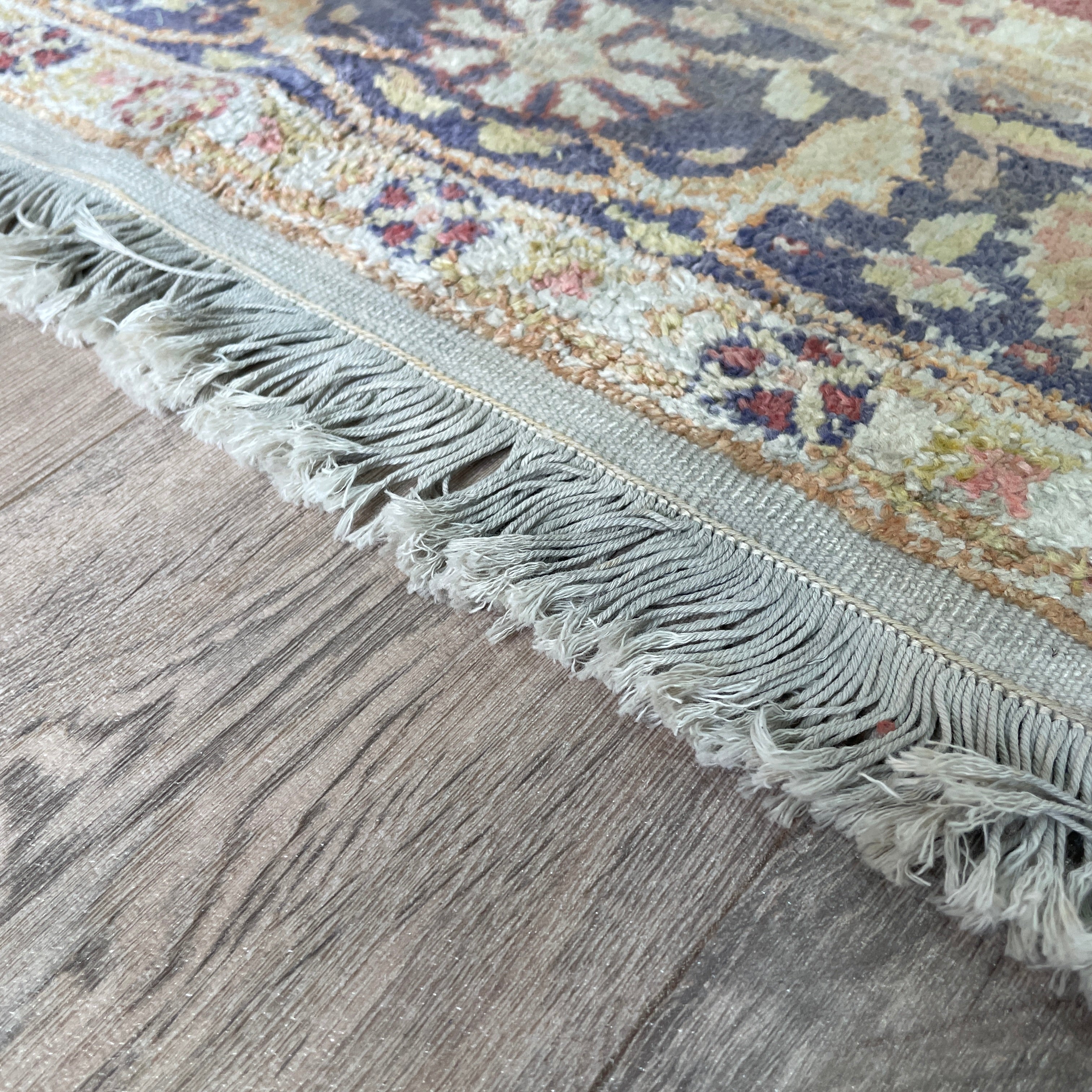 306 x 196 cm | Anatolian Kayseri Silk Rug (Antique 1950) - Khorasan Rugs