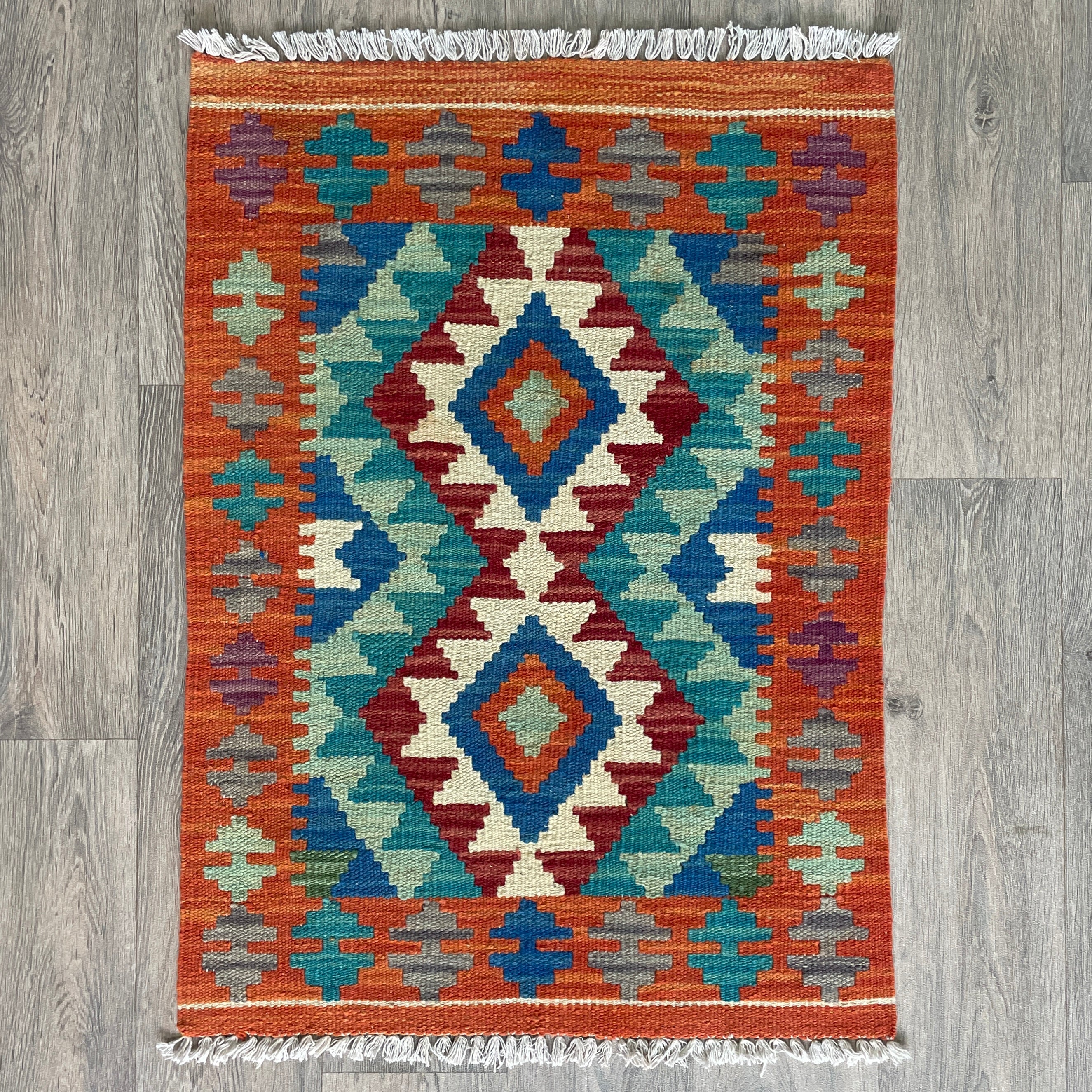 Afghan Kilim Door Mat