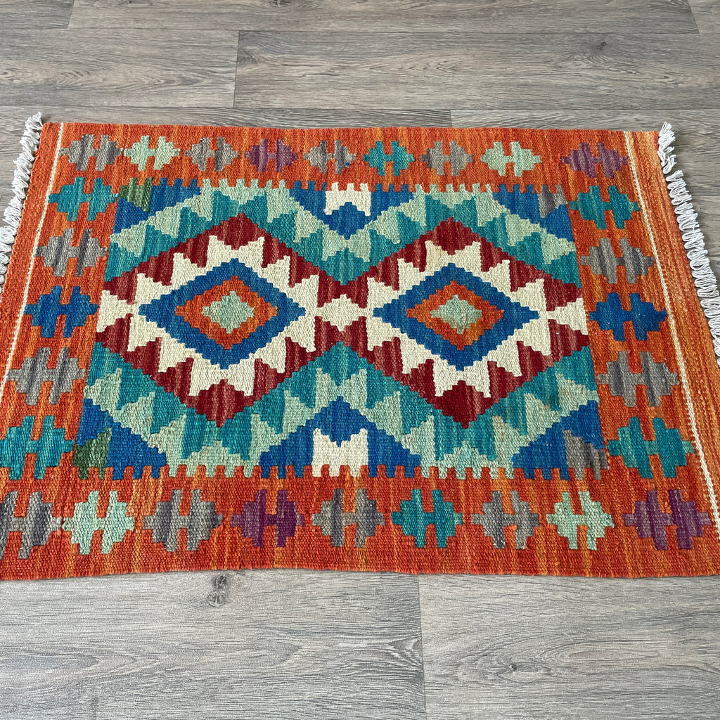 Afghan Kilim Door Mat