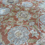 306 x 196 cm | Anatolian Kayseri Silk Rug (Antique 1950) - Khorasan Rugs