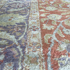 306 x 196 cm | Anatolian Kayseri Silk Rug (Antique 1950) - Khorasan Rugs