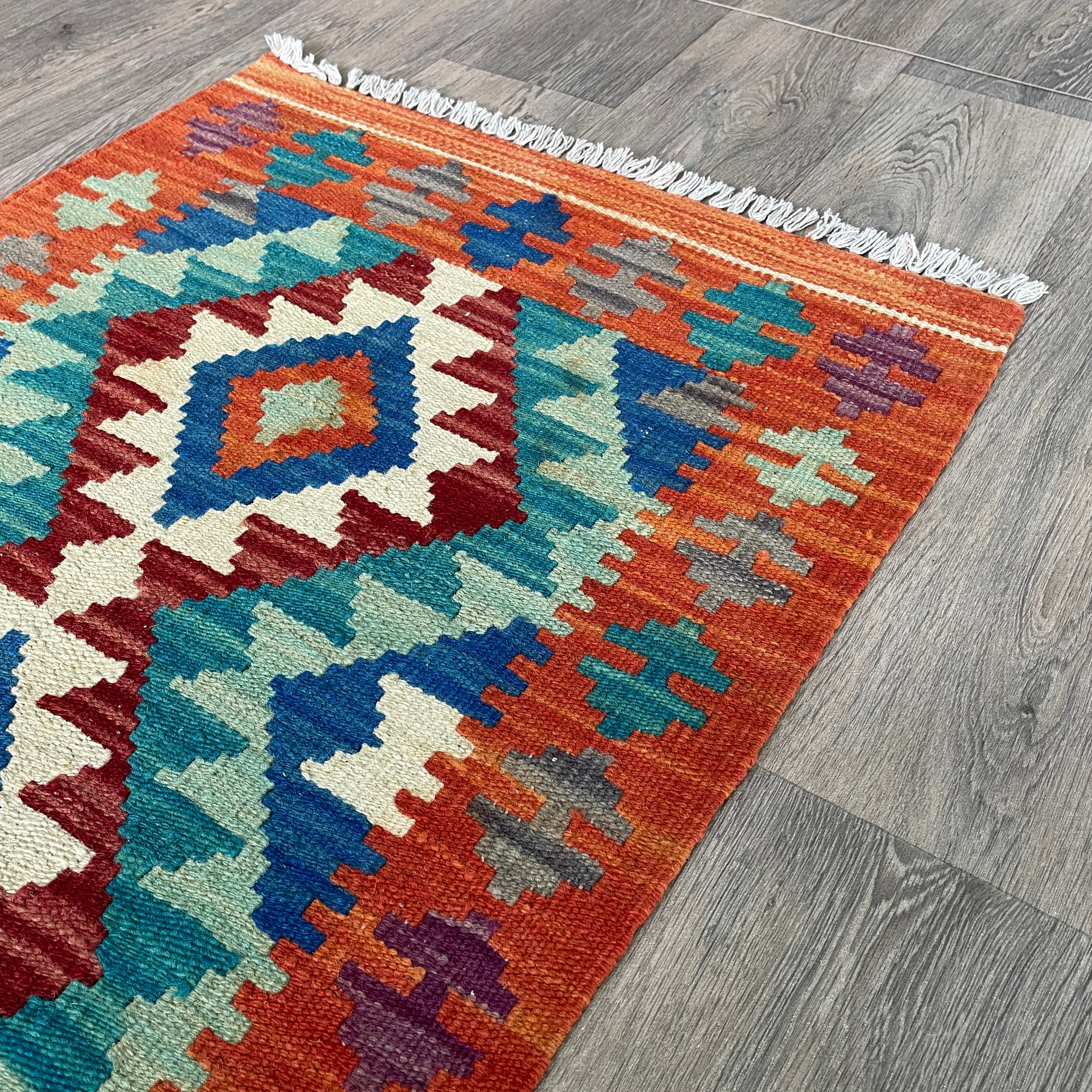Afghan Kilim Door Mat