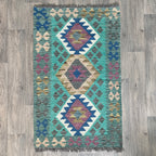 141 x 85 cm | Afghan Kilim Rug - Khorasan Rugs