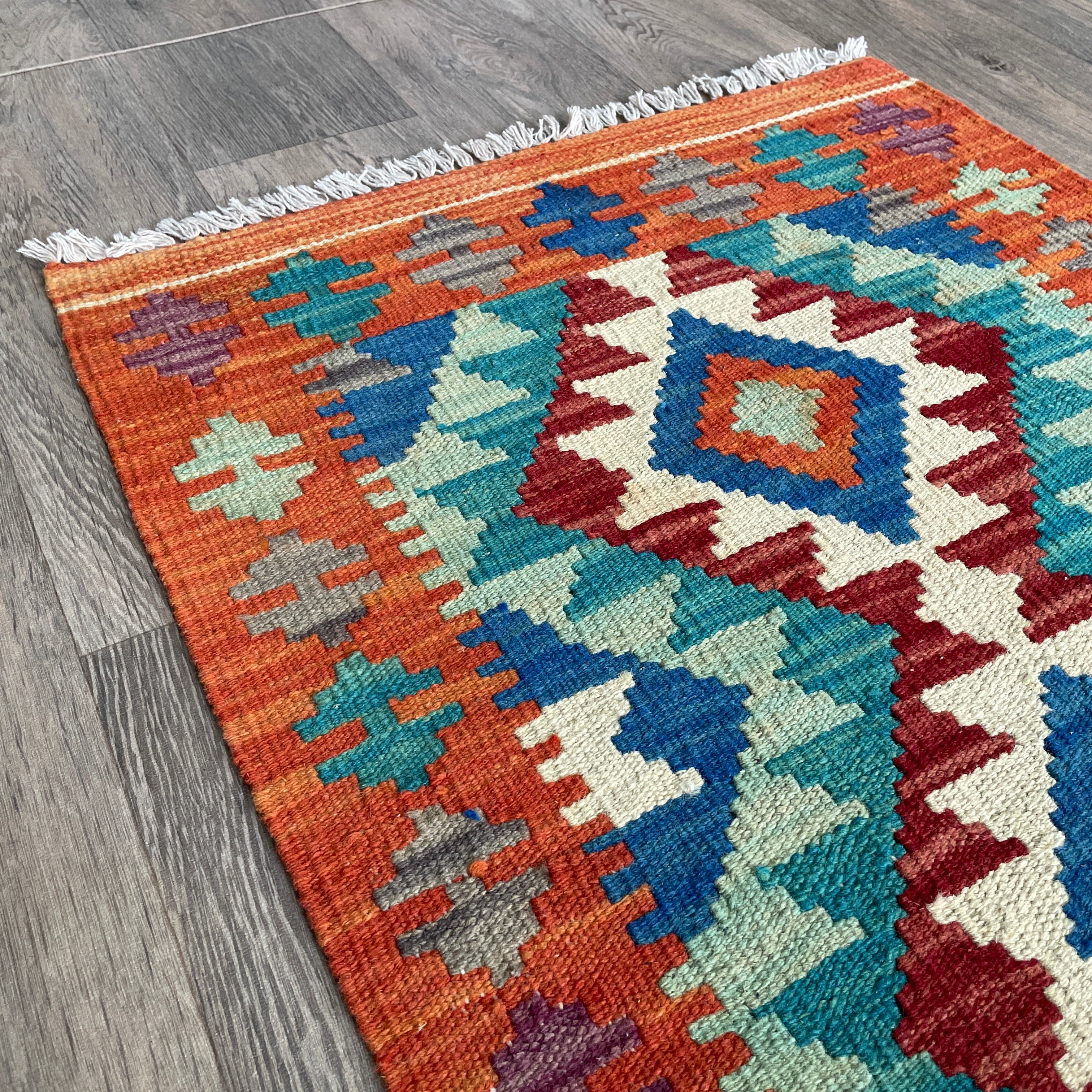 Afghan Kilim Door Mat