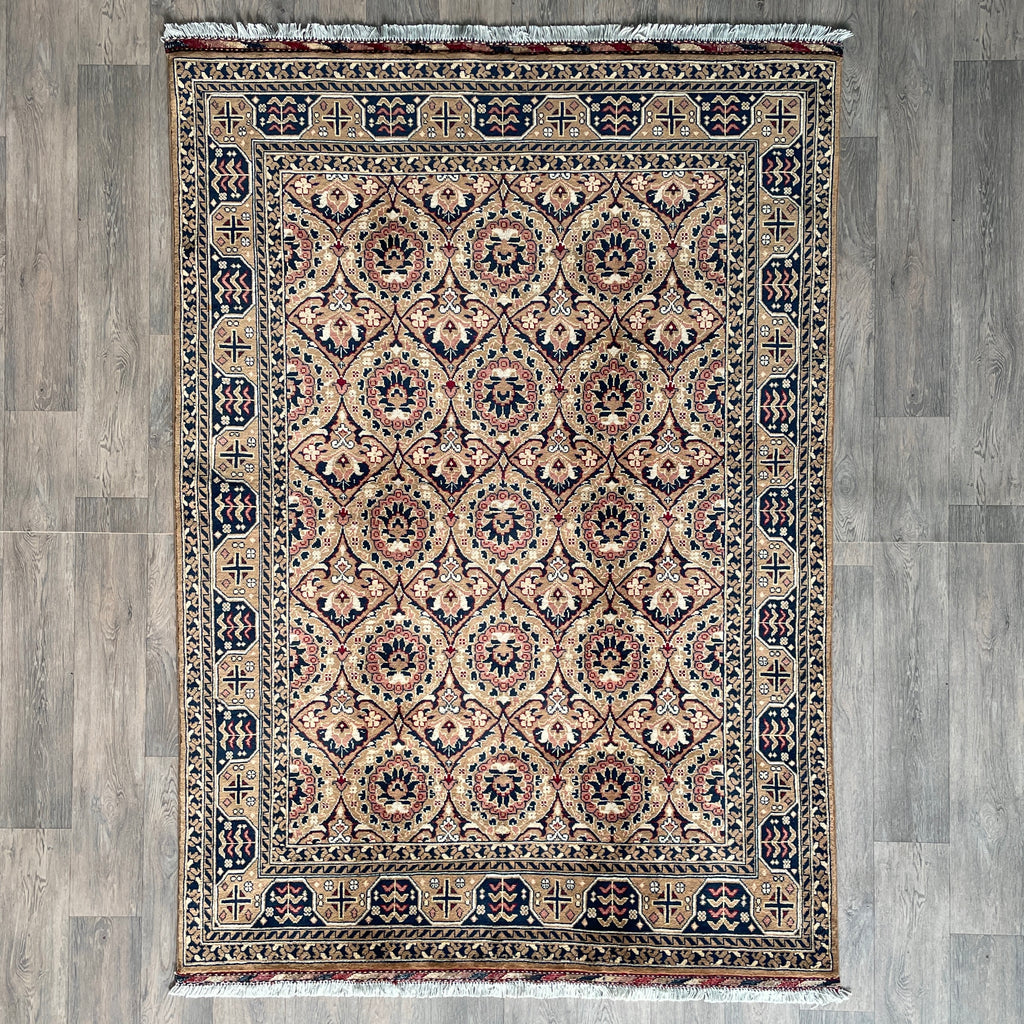 Fine Afghan Khal Muhammadi Rug (Merino Wool)