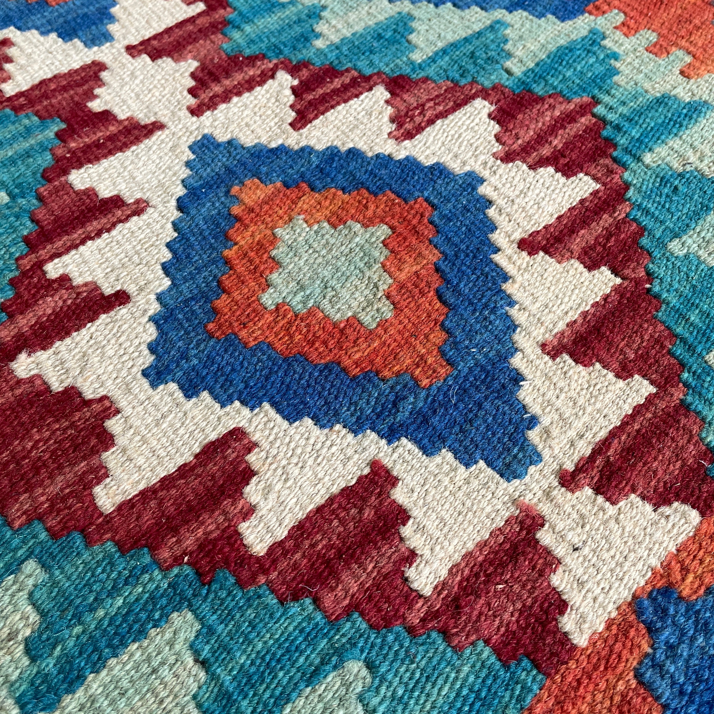 Afghan Kilim Door Mat