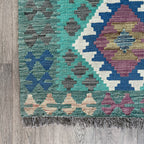 141 x 85 cm | Afghan Kilim Rug - Khorasan Rugs