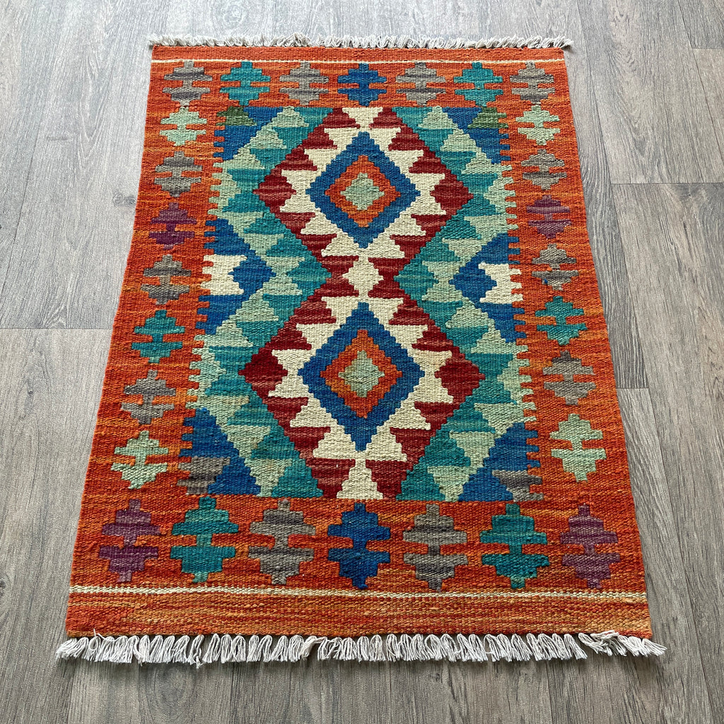 Afghan Kilim Door Mat