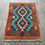 Afghan Kilim Door Mat