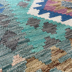141 x 85 cm | Afghan Kilim Rug - Khorasan Rugs
