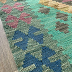 141 x 85 cm | Afghan Kilim Rug - Khorasan Rugs