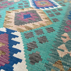 141 x 85 cm | Afghan Kilim Rug - Khorasan Rugs