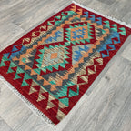 Afghan Kilim Door Mat