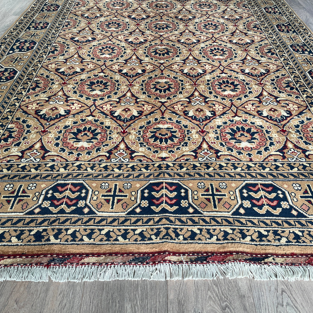 Fine Afghan Khal Muhammadi Rug (Merino Wool)