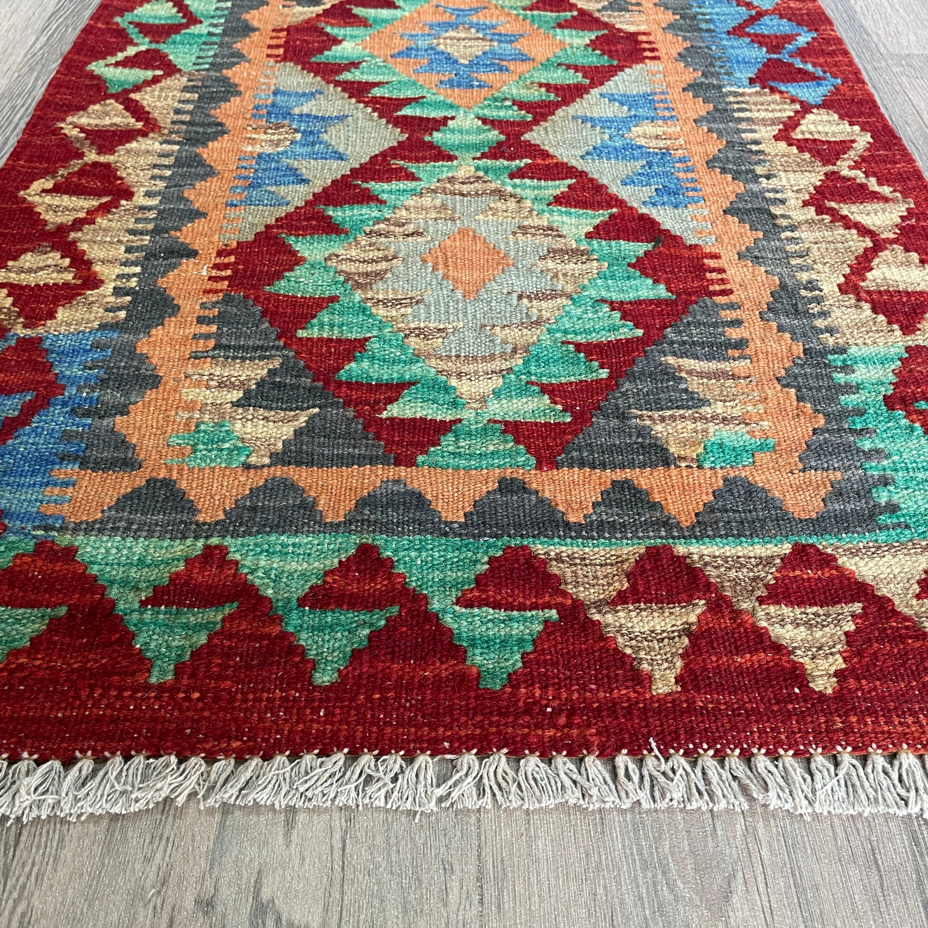 Afghan Kilim Door Mat