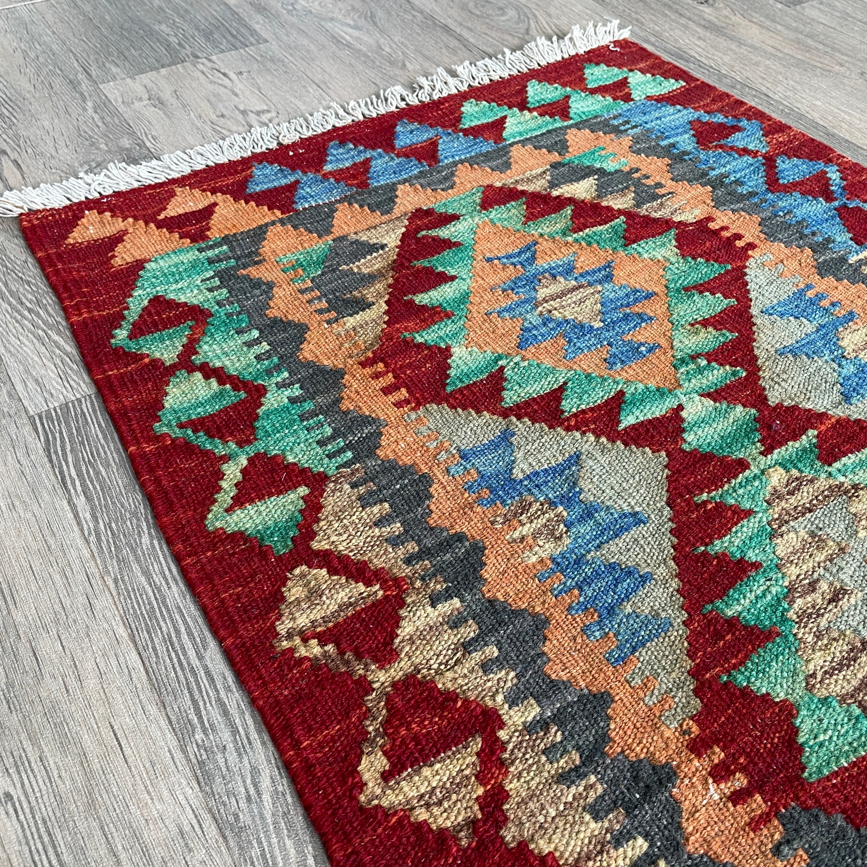 Afghan Kilim Door Mat