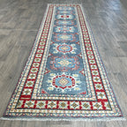 293 x 83 cm | Afghan Kazak Yakash Runner - Khorasan Rugs