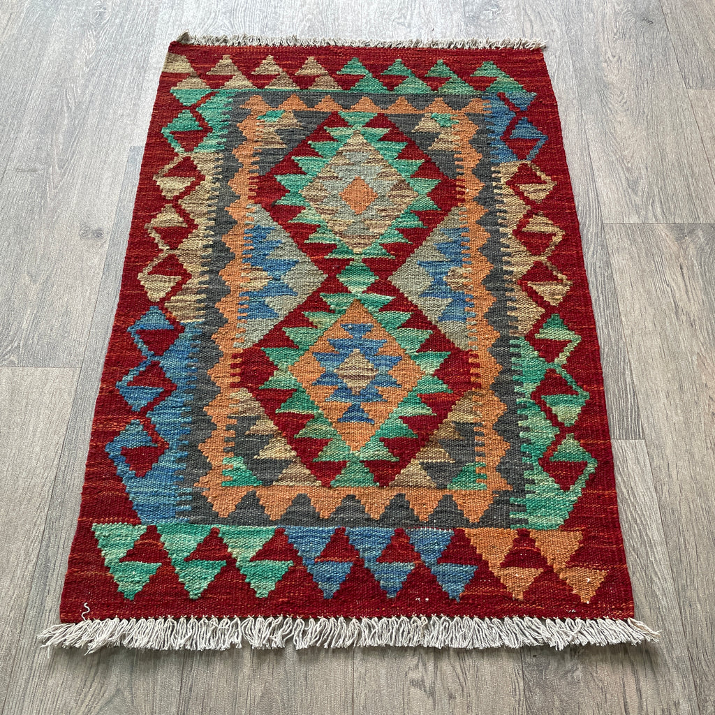 Afghan Kilim Door Mat
