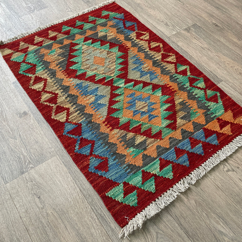 Afghan Kilim Door Mat