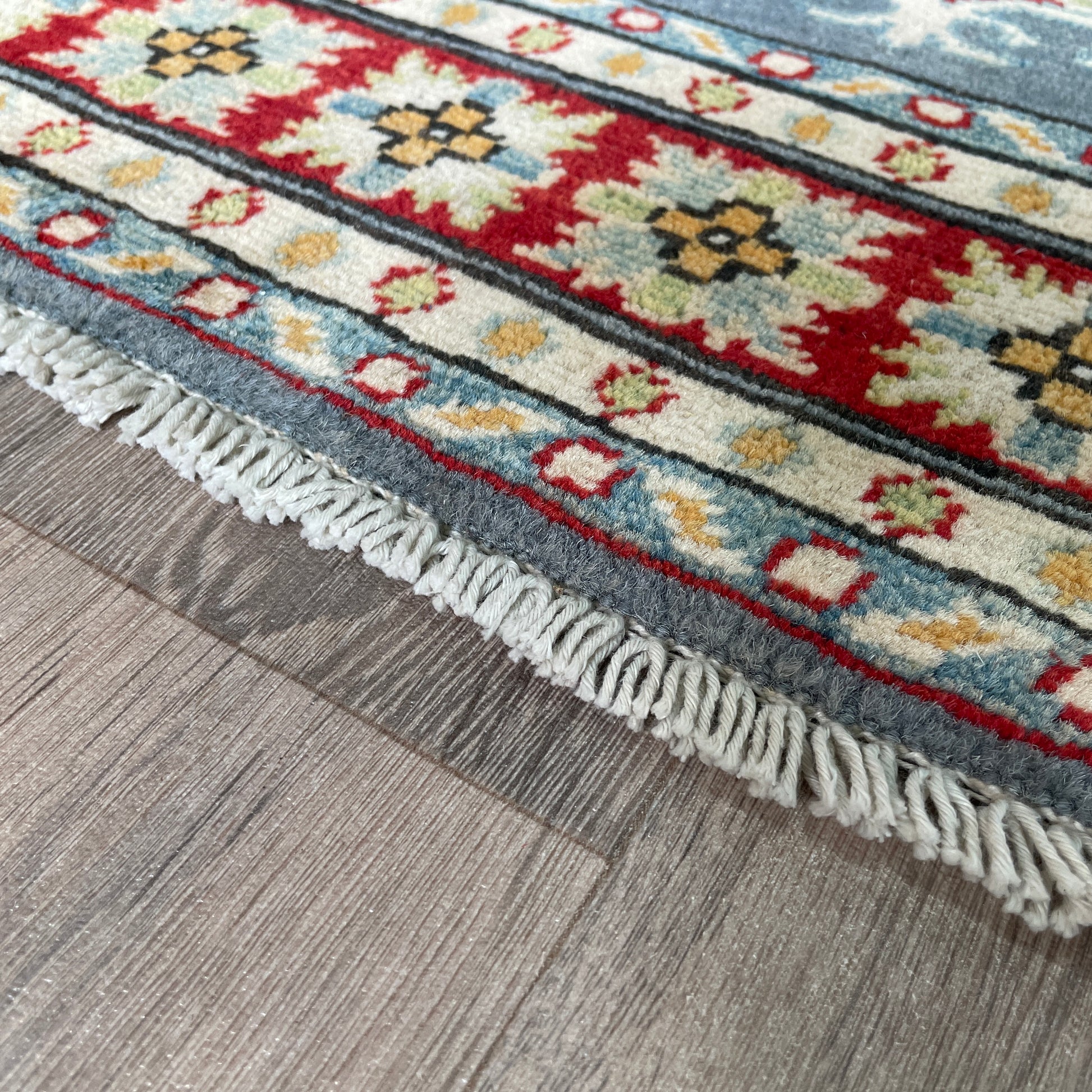 293 x 83 cm | Afghan Kazak Yakash Runner