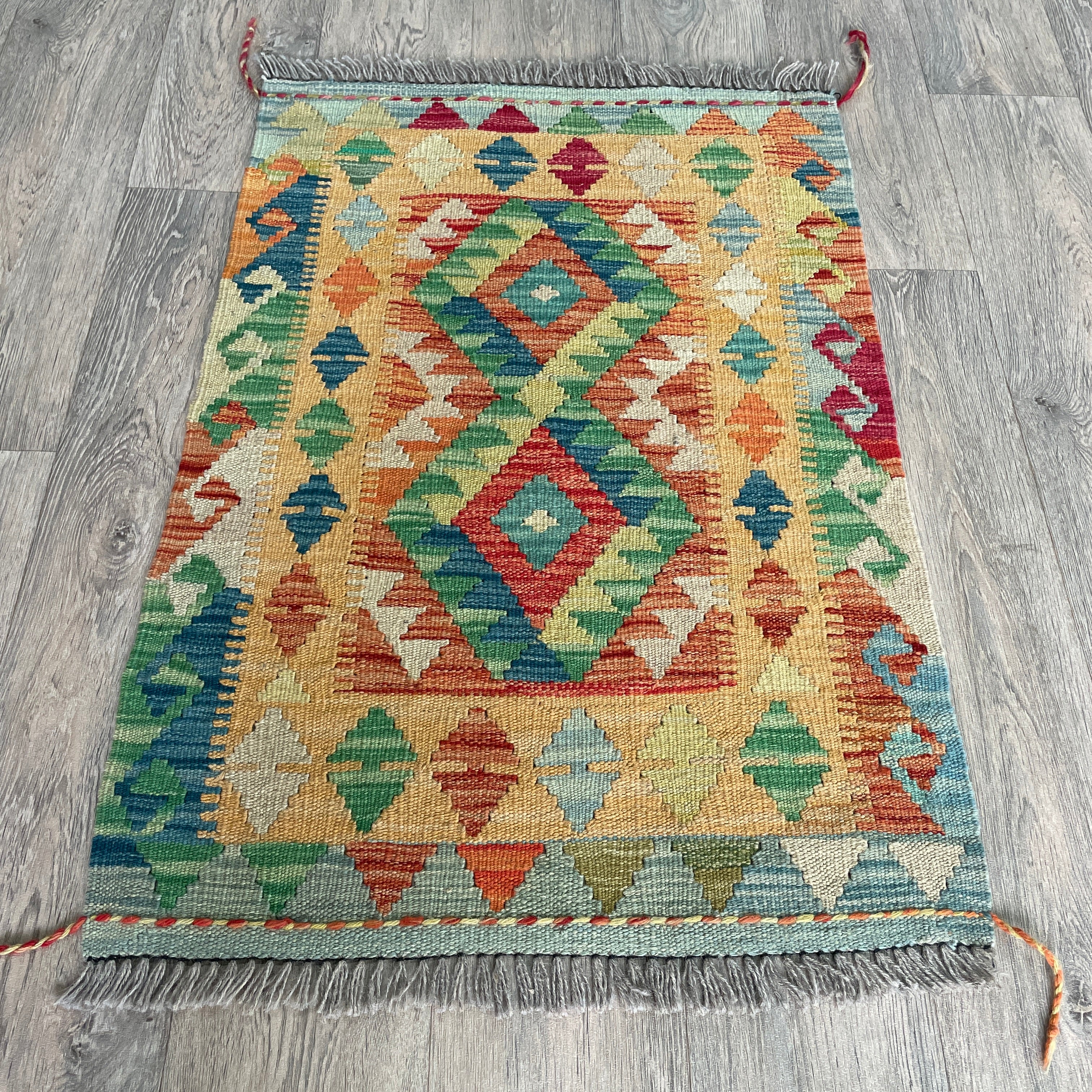 Afghan Kilim Door Mat