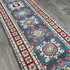 293 x 83 cm | Afghan Kazak Yakash Runner - Khorasan Rugs