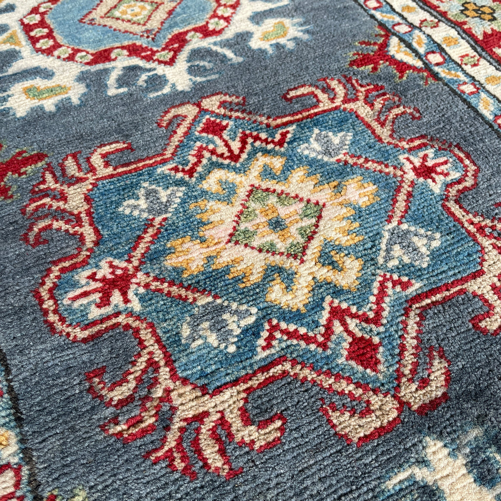 293 x 83 cm | Afghan Kazak Yakash Runner