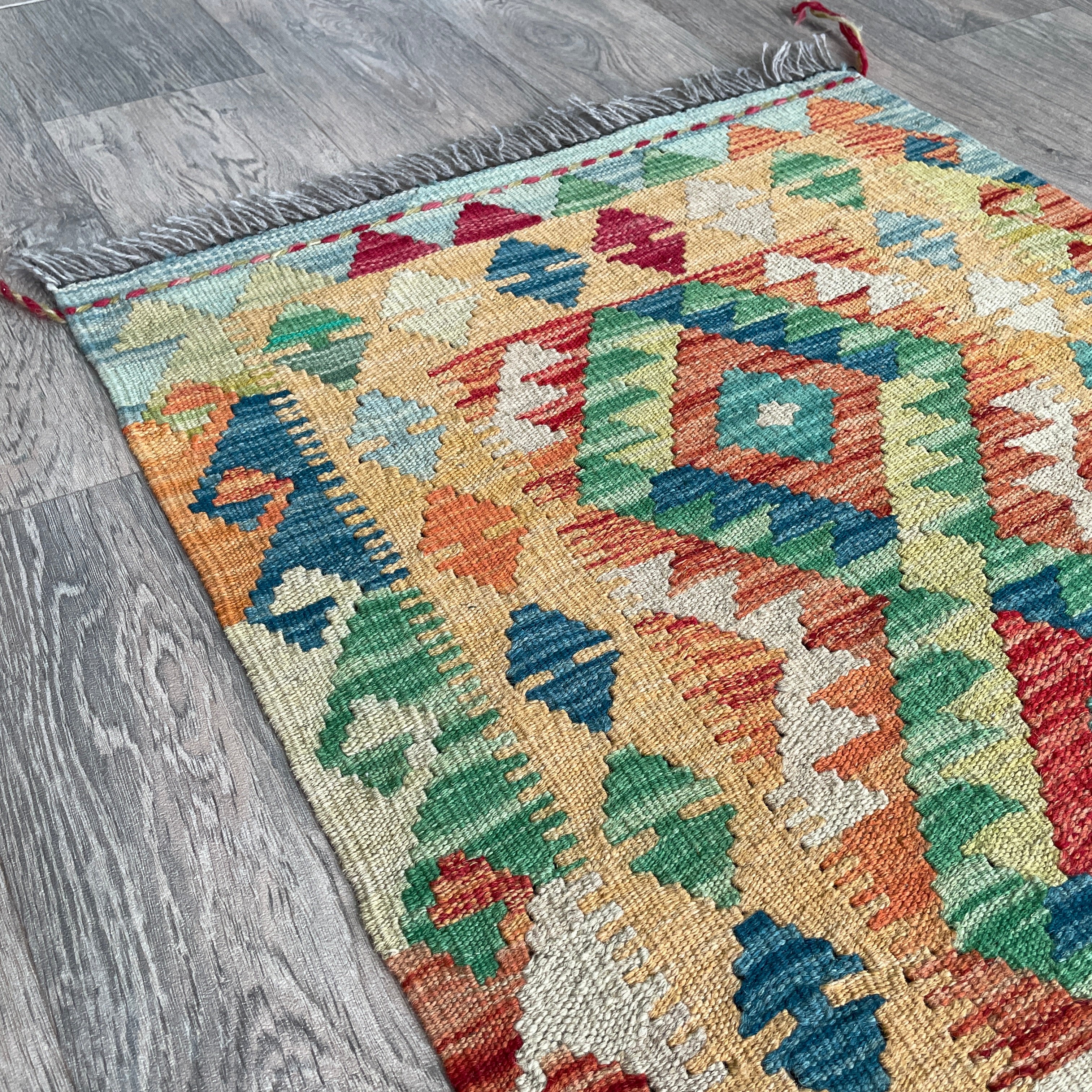 Afghan Kilim Door Mat