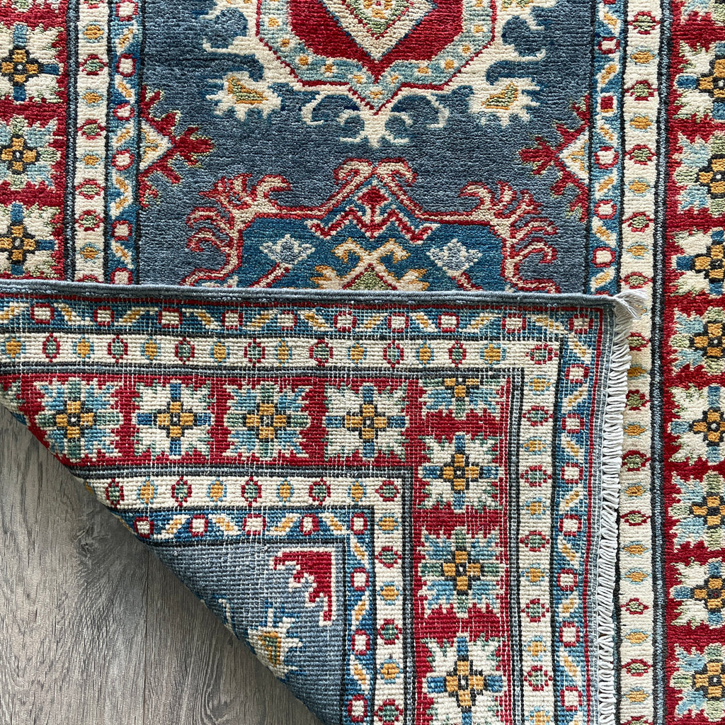 293 x 83 cm | Afghan Kazak Yakash Runner
