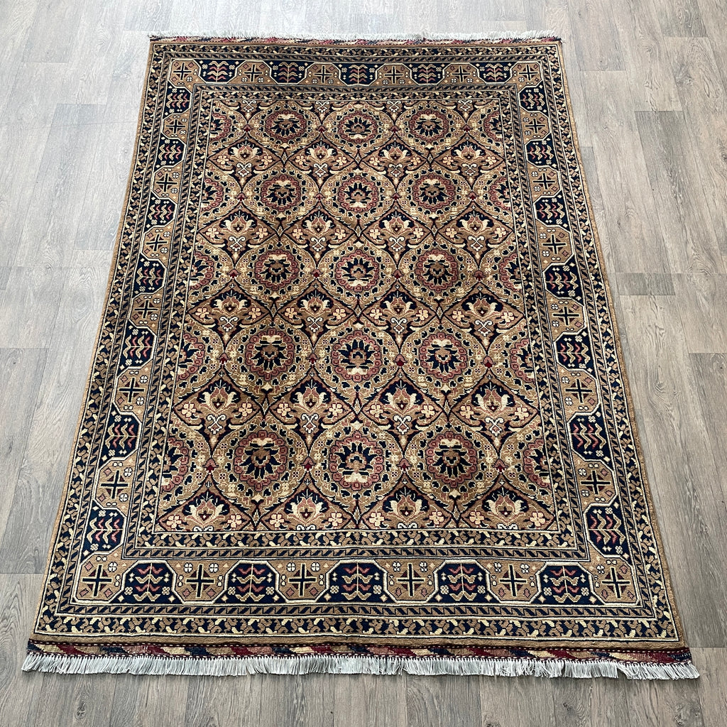Fine Afghan Khal Muhammadi Rug (Merino Wool)
