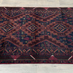 199 x 113 cm | Afghan Fine Baluch Rug - Khorasan Rugs