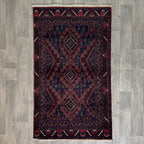 199 x 113 cm | Afghan Fine Baluch Rug - Khorasan Rugs