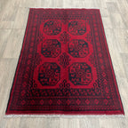 Afghan Aqcha Rug 'Elephant Feet'
