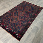 199 x 113 cm | Afghan Fine Baluch Rug - Khorasan Rugs