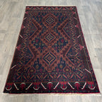 199 x 113 cm | Afghan Fine Baluch Rug - Khorasan Rugs