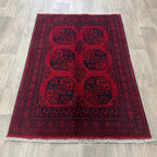 Afghan Aqcha Rug 'Elephant Feet'