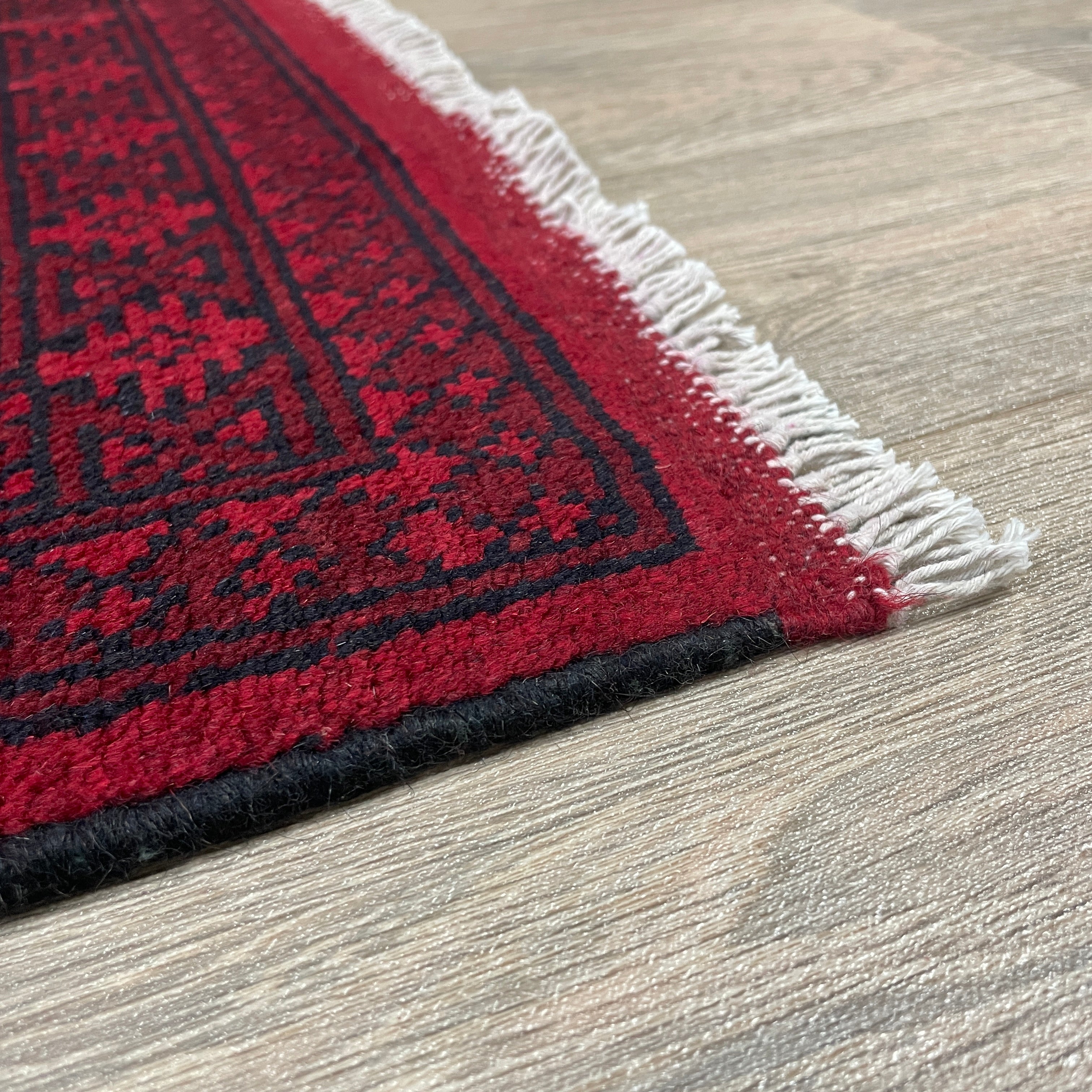 Afghan Aqcha Rug 'Elephant Feet'