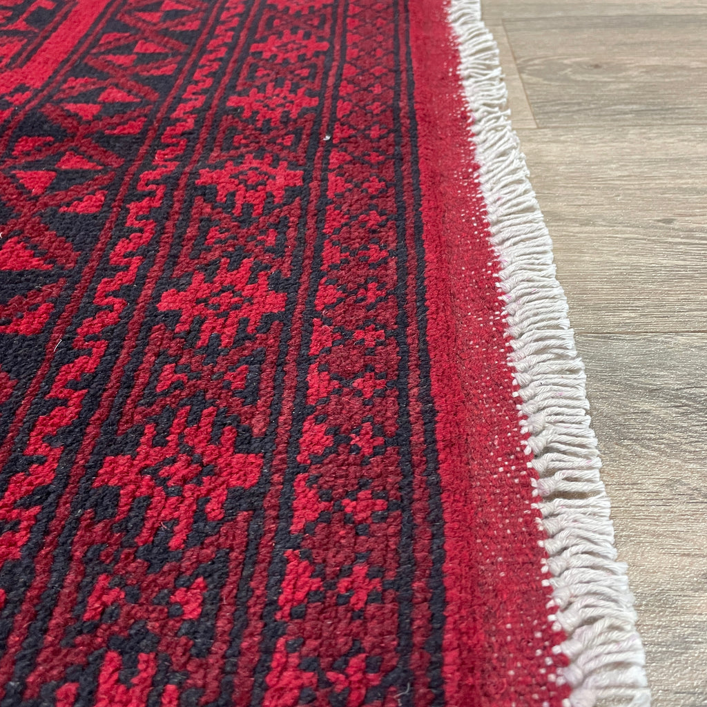 Afghan Aqcha Rug 'Elephant Feet'