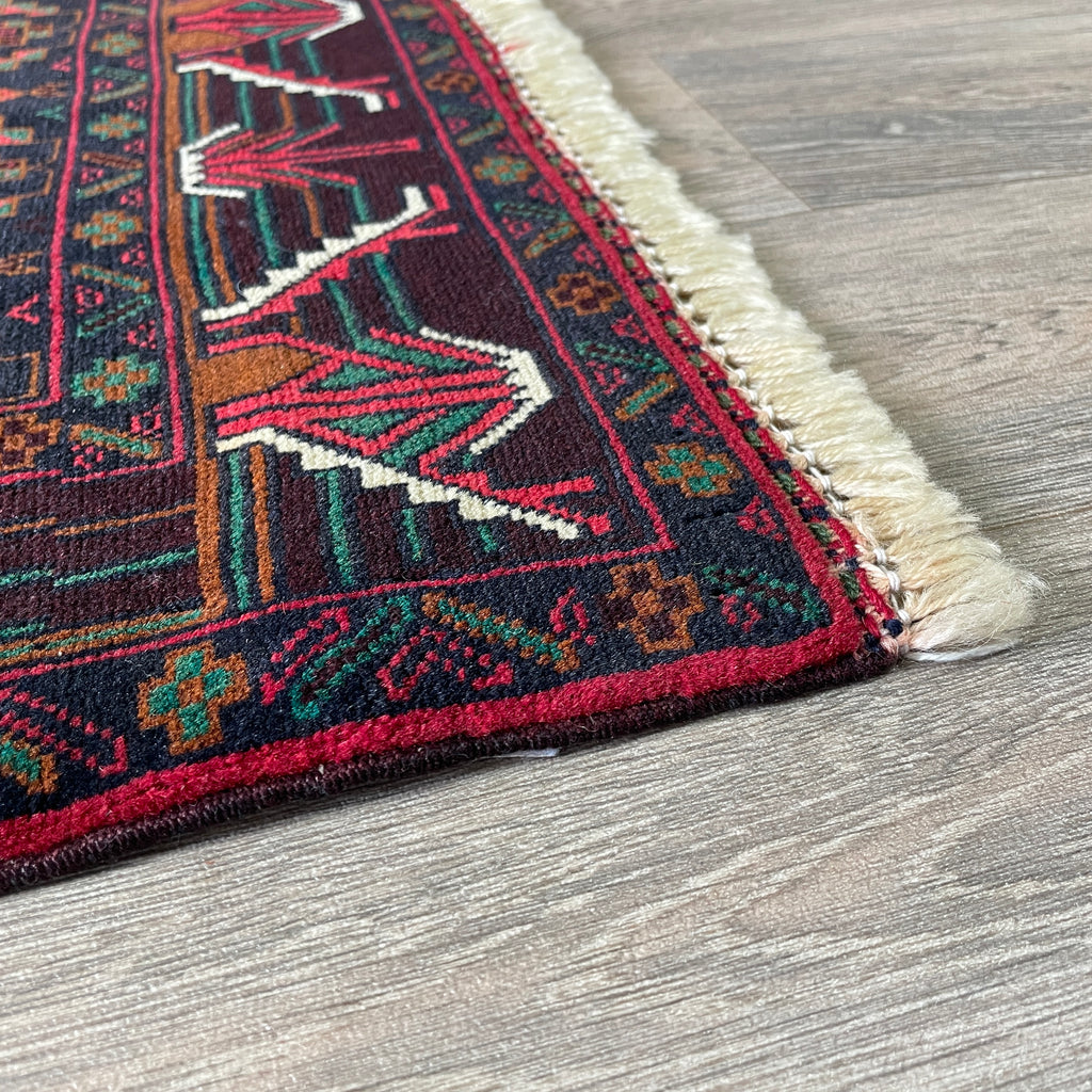 199 x 113 cm | Afghan Fine Baluch Rug - Khorasan Rugs