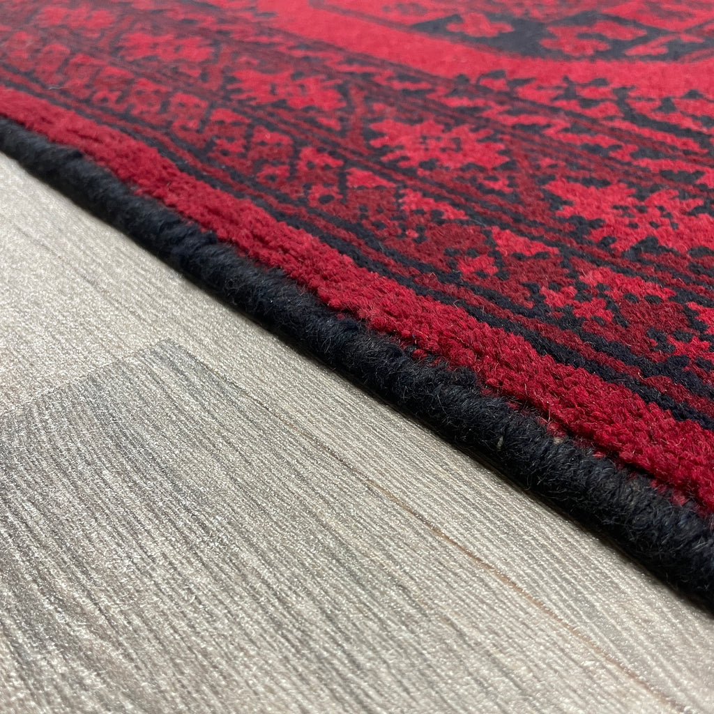 Afghan Aqcha Rug 'Elephant Feet'