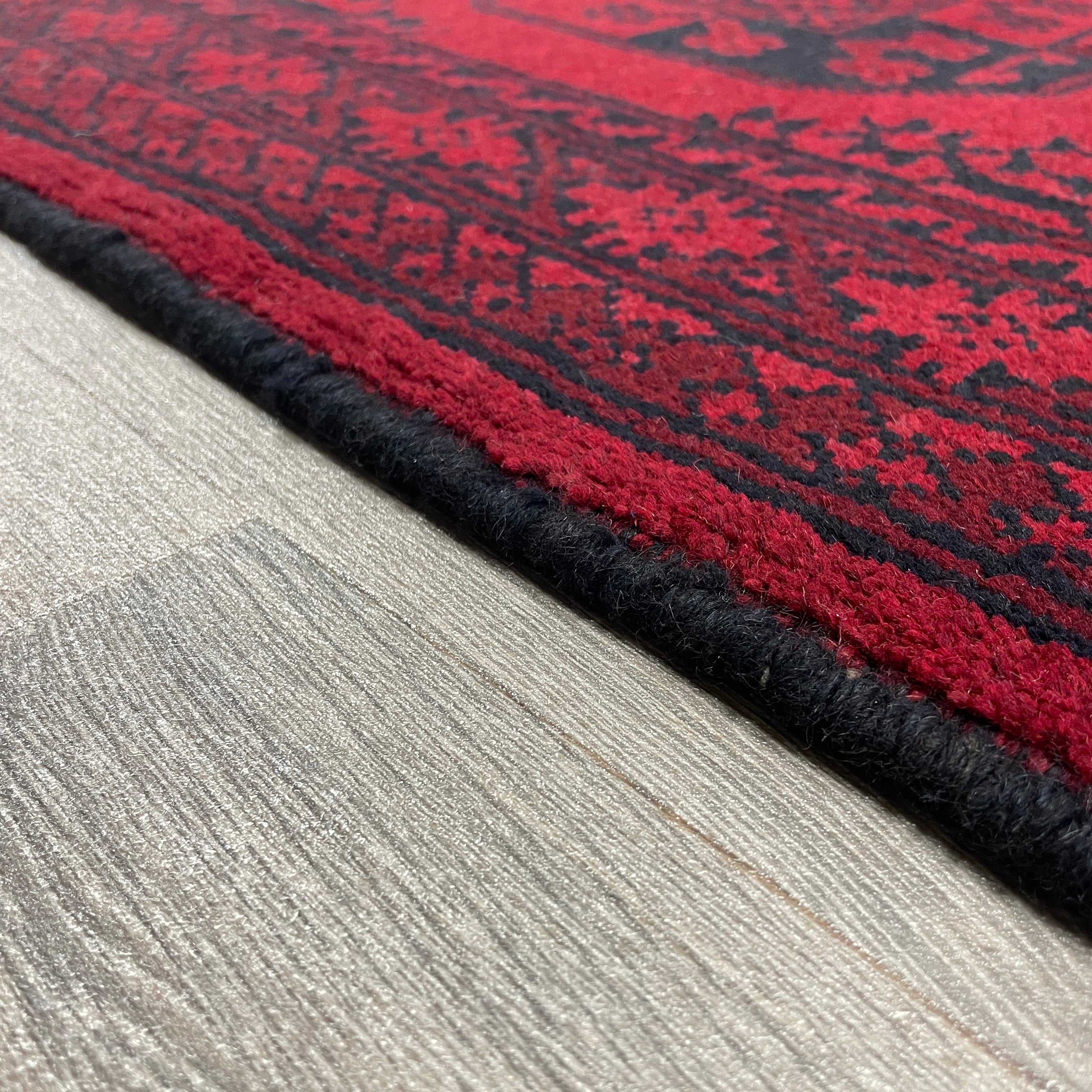 Afghan Aqcha Rug 'Elephant Feet'