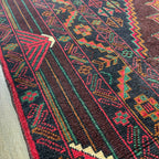 199 x 113 cm | Afghan Fine Baluch Rug - Khorasan Rugs