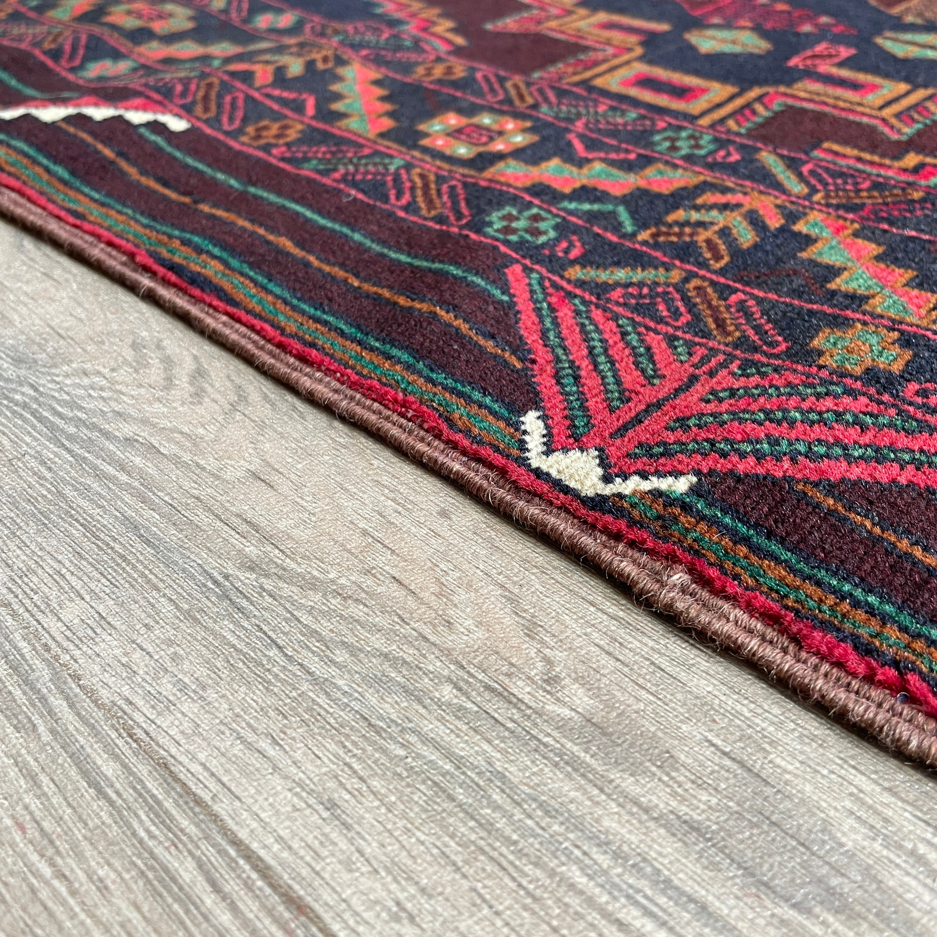 199 x 113 cm | Afghan Fine Baluch Rug - Khorasan Rugs