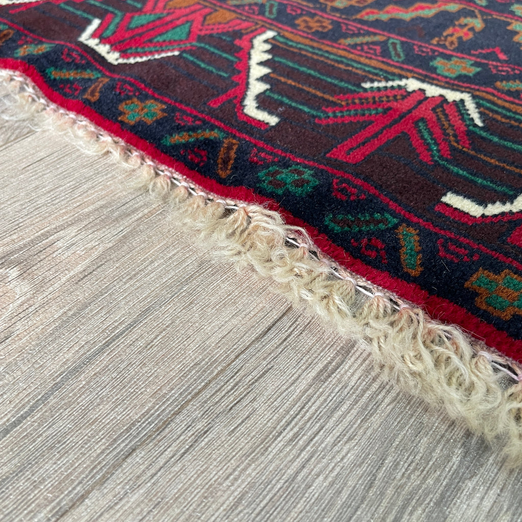 199 x 113 cm | Afghan Fine Baluch Rug - Khorasan Rugs