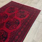Afghan Aqcha Rug 'Elephant Feet'