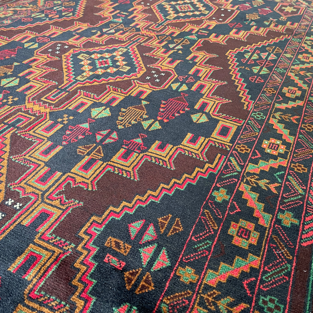 199 x 113 cm | Afghan Fine Baluch Rug - Khorasan Rugs