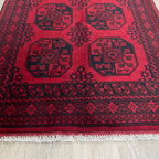 Afghan Aqcha Rug 'Elephant Feet'