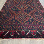 199 x 113 cm | Afghan Fine Baluch Rug - Khorasan Rugs